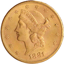 6889: Ausländische Goldmünzen und -medaillen, Vereinigte Staaten von Amerika, Unabhängigkeit, seit 1776