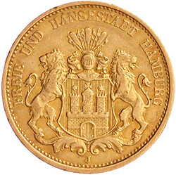 281: Reichsgoldmünzen, Hamburg