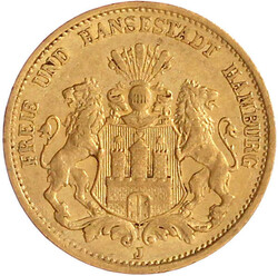 281: Reichsgoldmünzen, Hamburg