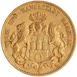 281: Reichsgoldmünzen, Hamburg