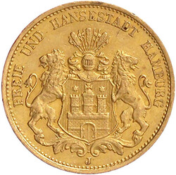 281: Reichsgoldmünzen, Hamburg