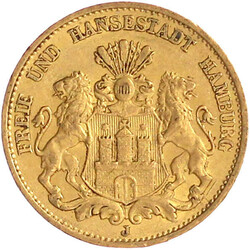 281: Reichsgoldmünzen, Hamburg