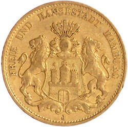 281: Reichsgoldmünzen, Hamburg