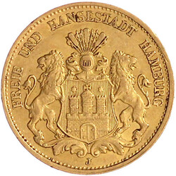281: Reichsgoldmünzen, Hamburg