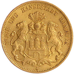 281: Reichsgoldmünzen, Hamburg