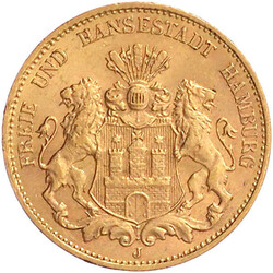 281: Reichsgoldmünzen, Hamburg