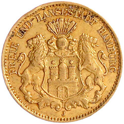 281: Reichsgoldmünzen, Hamburg