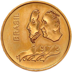 300 Cruzeiros 1972. 150 Jahre Unabhängigkeit. 16,65 g. 900/1000. ...