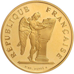 8378: Ausländische Goldmünzen und -medaillen, Frankreich, Fünfte Republik, seit 1958