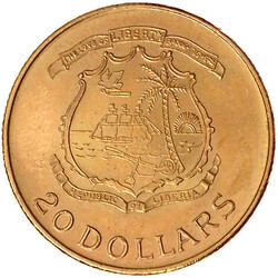 20 Dollars 1964 B, Tubman. 18,65 g. 900/1000. Stempelglanz