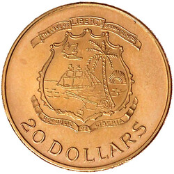 20 Dollars 1964 B, Tubman. 18,65 g. 900/1000. Stempelglanz