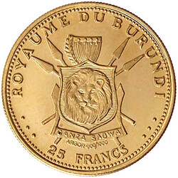 25 Francs 1965 50. Jubiläum. 7,5 g. 900/1000. Auflage 5000 Ex. ...