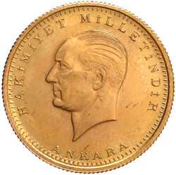 8106: Ausländische Goldmünzen und -medaillen, Türkei/Osmanisches Reich, Republik, 1923 bis heute