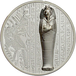 5 Dollars (1 Unze Silber) 2022. X-Ray Mumie. Im Originaletui mit ...