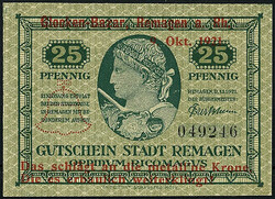 110.80.140: Banknotes - Germany - emergency money