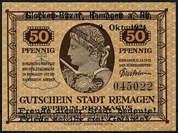 110.80.140: Banknotes - Germany - emergency money