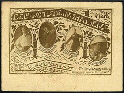 Lokal-Verband Adler-Theater, 1 Mark 29.2.1923. I-, etwas schmutzig