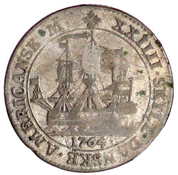 XXIIII Skilling 1764. schön/sehr schön