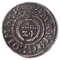 Reichsgroschen (1/24 Taler) 1616, Marsberg, Mzm. Jakob Pfahler. ...