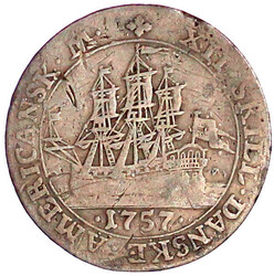 XII Skilling 1757. schön, selten