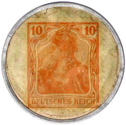 J. Harms &amp; Co. Kohlen, Koks... Klosterburg o.J. Alukapsel mit 10 ...