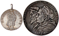 2 Stück: Silbermedaille 1930 von Hörnlein, a.d. 400 Jf. der ...