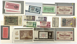 Interessanter Posten mit ca. 143 Scheinen. Dabei Reichsbanknoten ...