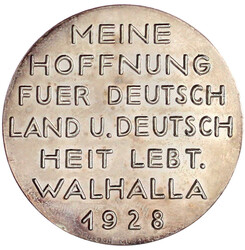 Silbermedaille (Bayer. Hauptmünzamt) v. G. Müller 1928 auf ...