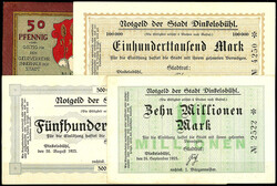 110.80.140: Banknotes - Germany - emergency money