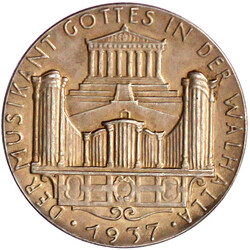 Silbermedaille 1937. Anton Bruckner/Der Musikant Gottes in der ...