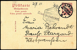 175: Colonies allemandes – Afrique orientale, - Postal stationery