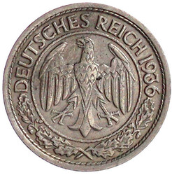 1936 J. sehr schön/vorzüglich