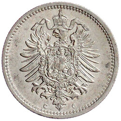 1876 C. vorzüglich/Stempelglanz