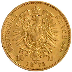 10 Mark 1873 H. vorzüglich
