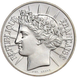 24677: Ausländische Münzen und Medaillen, Frankreich, Fünfte Republik, seit 1958