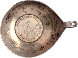 Silberreplik zum Reichstaler 1785 A, Berlin. Eingefasst in ...