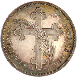 Silbermedaille v. Lauer 1898 a.s. Tod . Brb. r./Kreuz mit Zweig. 34 ...