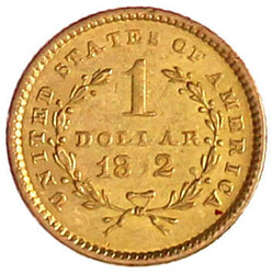 Dollar 1852, Philadelphia. Liberty Head. 1,67 g. 900/1000. sehr ...