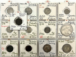 12205: Altdeutsche Münzen und Medaillen, Anhalt, Lots