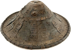 Äthiopien: 2 Prunkschilde um 1900/1930 eines amharischen Ras. Rundes ...