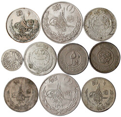 22 Münzen des frühen 20. Jh. Auch ein paar Silberstücke. schön ...