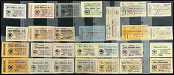 Schöne Sammlung von insgesamt 57 Scheinen darunter 29x ...