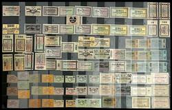 Notgeldscheine, Sammlung von ca. 155 Scheinen, dabei Inflation, ...
