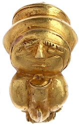 Häuptlings-/Chief-Fingerring, feiner Hohlguss im ...