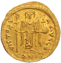 Solidus 582/602, Constantinopel, 2. Off. 4,39 g. sehr ...
