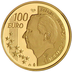100 Euro 2005. Albert II. 15,55 g. 999/1000. In Originalschatulle mit ...