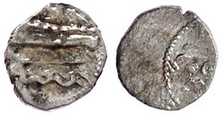 2 Varianten zum 1/16 Shekel um 401/366 v. Chr. König und Löwe ...