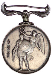 Kampagnenmedaille 1854, Stempel von Wyon, Krimkrieg. 36 mm. 35,84 g. ...