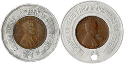 Große Sammlung Marken und Zeichen auf 4 Bebatabletts: Über 240 ...