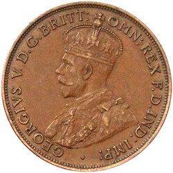 Penny 1917 I, Kalkutta. sehr schön, kl. Randfehler